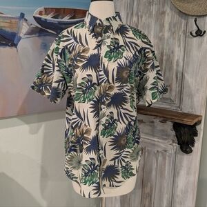 Banana Republic Men's Leaf Print Shirt